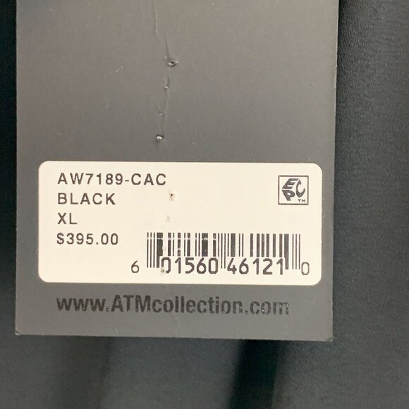 NWT ATM Crepe Georgette Off-the-shoulder Shift Dress - Picture 8 of 10